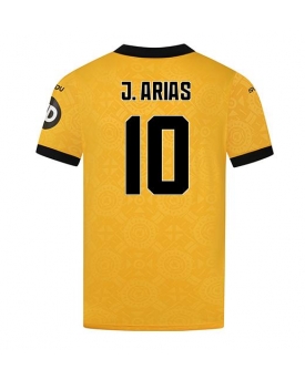 Billige Fotballdrakt Wolves Jhon Arias #10 Replika Hjemmedrakt 2025-26 Kortermet Billige Fotballdrakt Wolves Jhon Arias #10 Replika Hjemmedrakt 2025-26 Kortermet